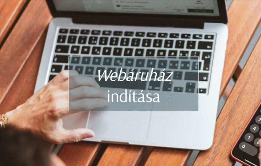 Webáruház indítás